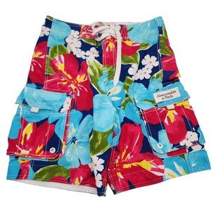 Abercrombie & Fitch Hawaiian swim trunks mens size S